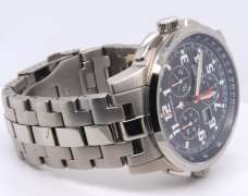 Chase Durer Central Command Alarm Stainless Steel Watch