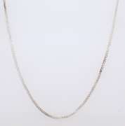 Italian Sterling Silver Popcorn Chain Necklace