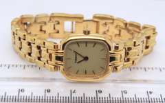 Tissot Gold Plated Quartz Ladies Watch