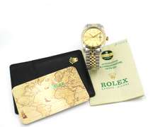 1975 Rolex Datejust Two-Tone 1601 W/ Cert