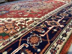 MAGNIFICENT SERAPI DESIGN RUG 8x10