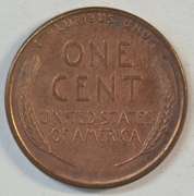 Choice Red & Brown Unc. 1911-S Lincoln Cent. Key date