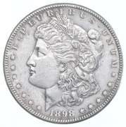 1898-S Morgan Silver Dollar