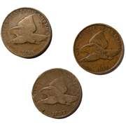 3 Types Flying Eagle Cents
