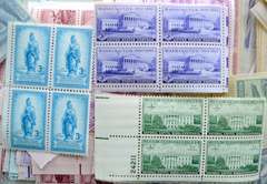 213 3 Cent Mint US Plate Blocks $25.71 Face Value