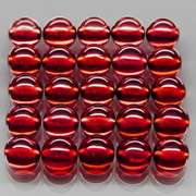 Gorgeous chianti red 11ct 25pc Garnet set