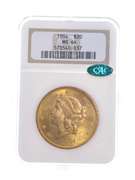MS64 1904 $20 Liberty Head Gold Double Eagle - CAC - Graded NGC