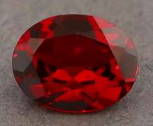 Mesmerizing 2.07ct blackish red Garnet