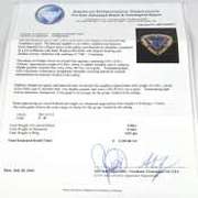 Breathtaking Sapphire & Diamond Ring in 18KT Yellow Gold