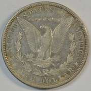 Lovely original AU 1884-S Morgan Silver Dollar. Scarce