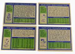 4 Topps 1972 Football Greats Cards