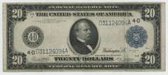 Much nicer 1914 Series Large Size $20 Federal Reserve Note