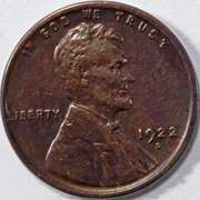 Strong 1922 D Lincoln Cent