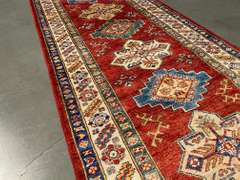 HAND KNOTTED SUPER KAZAK 14' RUNNER