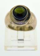 Sterling Silver Smokey Quartz Solid Ring