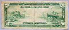 $20 Series 1914 Federal Reserve Note