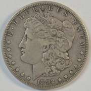 Real sharp and scarce 1892-S Morgan Silver Dollar. Key date
