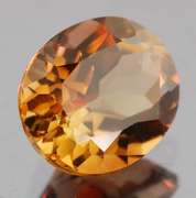 Simply gorgeous 4.54ct orange amber Imperial Topaz