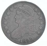1822 Capped Bust Half Dollar - Rim File