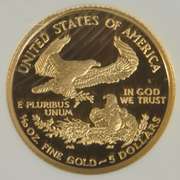 Perfect NGC PF70 ULTRA CAMEO 2006-W $5 Gold Eagle coin