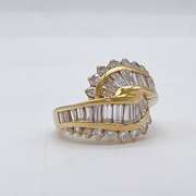 18kt Yellow Gold & Diamond Ring- 2.0+ CTW