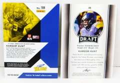 2 Kareem Hunt 2017 Football Cards