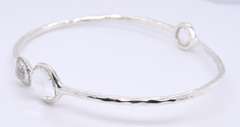 Ippolita Diamond Stella Sterling Silver Bangle