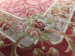 SUPERB VINTAGE ROMANIAN RUG 10x14