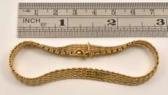 Reflective 14k Riccio Link Bracelet