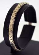 Italian Sterling Silver Riccio Chain Link Bracelet