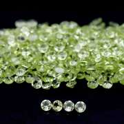 Real 11.84ct untreated apple green Peridot set