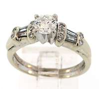 Sparkling .52ct Diamond Ring