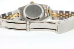 Ladies Twotone Datejust Rolex watch