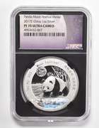PF70 UCAM 2017-Z China 1 Oz .999 Fine Silver - Panda-Moon Festival Medal - NGC