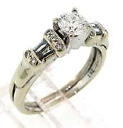 Sparkling .52ct Diamond Ring
