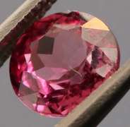 Ravishing 1.10ct rich violet pink Rhodolite Garnet solitaire