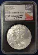 2020-(P) American Silver Eagle Emergency Production First Day Of Issue Signed By 11th Chief Engraver Elizabeth Jones