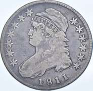 1811 Capped Bust Half Dollar