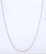 Vintage Sterling Silver Chain Necklace