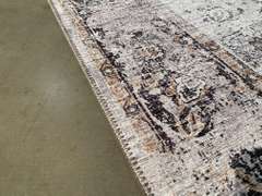 WONDERFUL VINTAGE REPRO DESIGN RUG 6x8