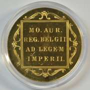 Superb Gem Prooflike 1985 Dutch Gold Ducat. Custom holder