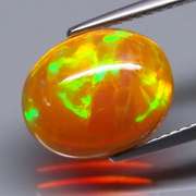 Gorgeous 2.56ct bi-colored Welo Opal