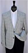 Designer Modern Fit Sport Coat By Galante, Made In Italy