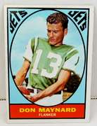 Don Maynard, Jets 1960's Topps Football Card