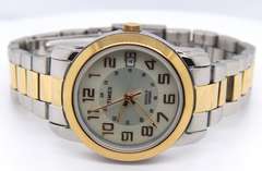 Timex Indiglo Two Tone Stainless Steel Watch