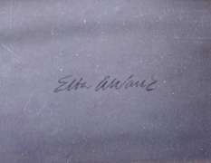 Signed Elba Alvarez Mixed Media