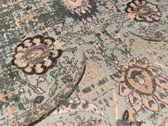 STUNNING VINTAGE REPRO RUG 6x8