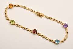 Colorful Bracelet with Stones