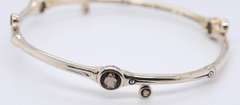 John Hardy Smokey Quartz Bamoo Bangle