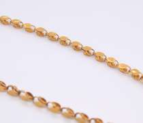 Fancy Link 18kt Yellow Gold Chain Necklace